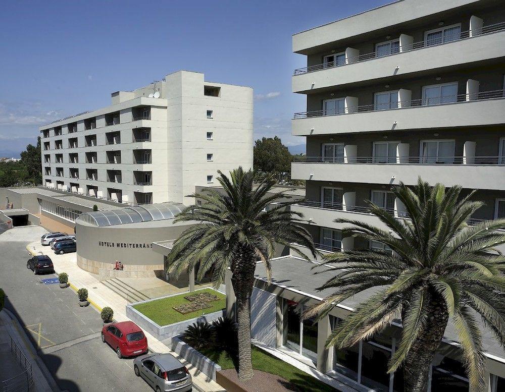 Hotel Spa Mediterraneo Park Росас Экстерьер фото